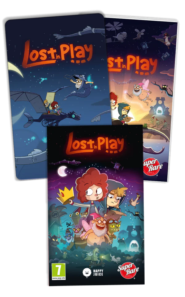 Lost In Play Steelbook Edition Super Rare Games #88 Nintendo Switch