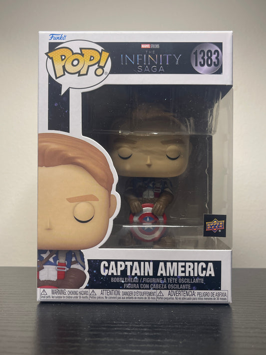 Funko Pop! Marvel — Captain America #1383 (Upper Deck Exclusive)