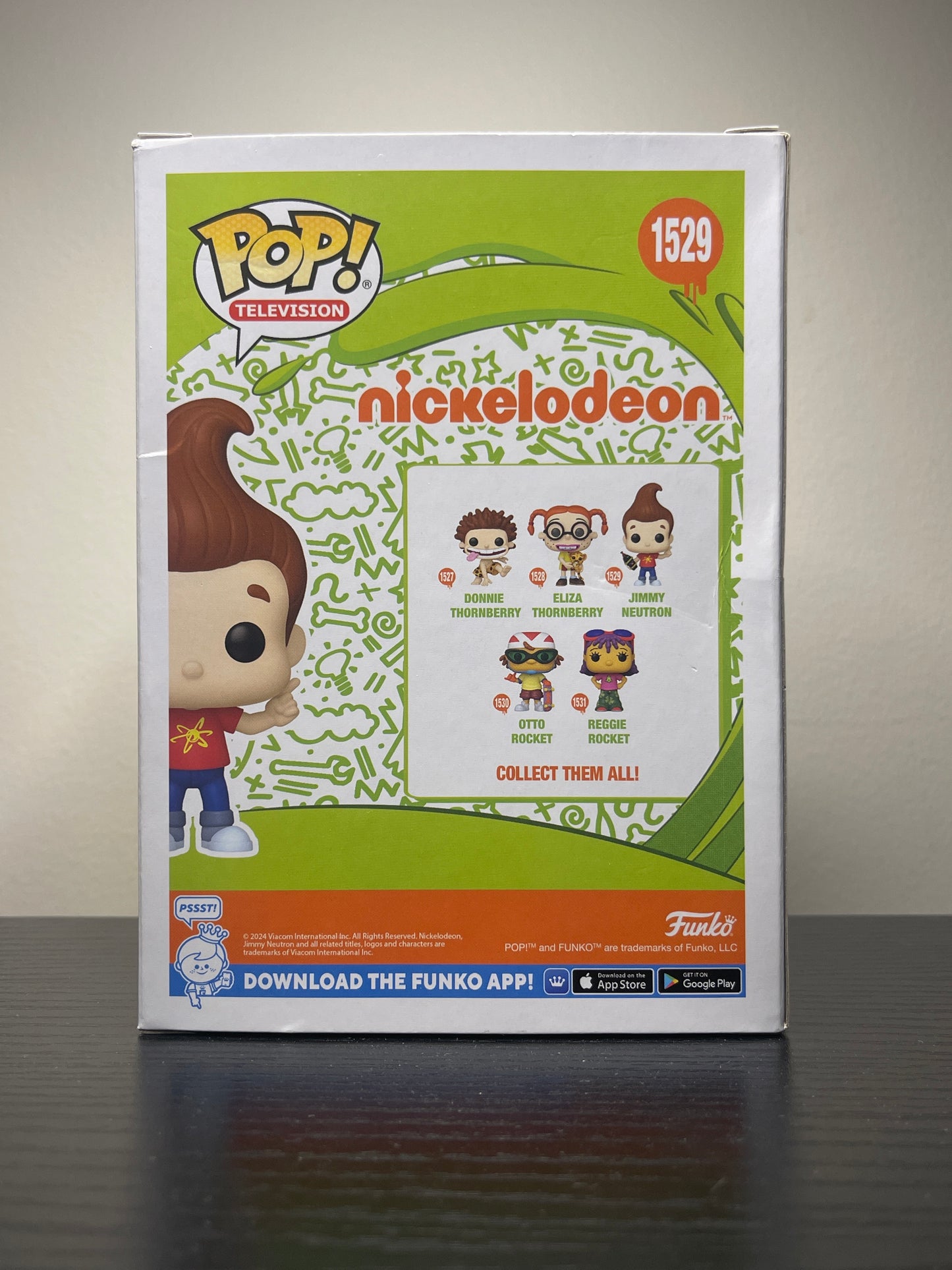 Funko Pop! Nickelodeon — Jimmy Neutron (#1529)