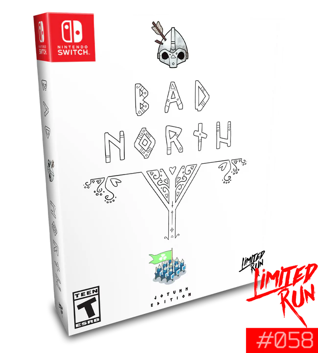 Bad North Collector's Edition Limited Run Games #58 Nintendo Switch