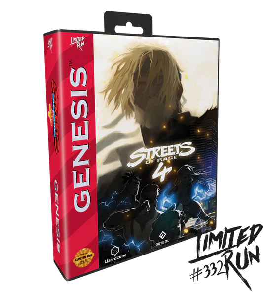 Streets of Rage 4 Limited Run Games #65 Classic Edition PS4