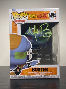 Funko Pop! — Animation: Dragon Ball Z – Burter (Signed, #1494)