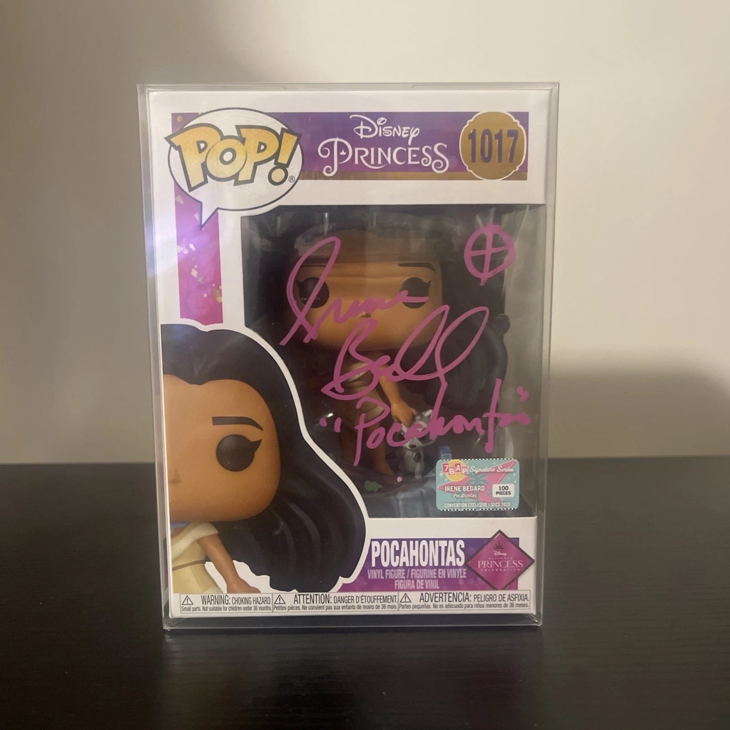 Funko Pop! — Disney: Pocahontas (#1017, 7BAP Signed)
