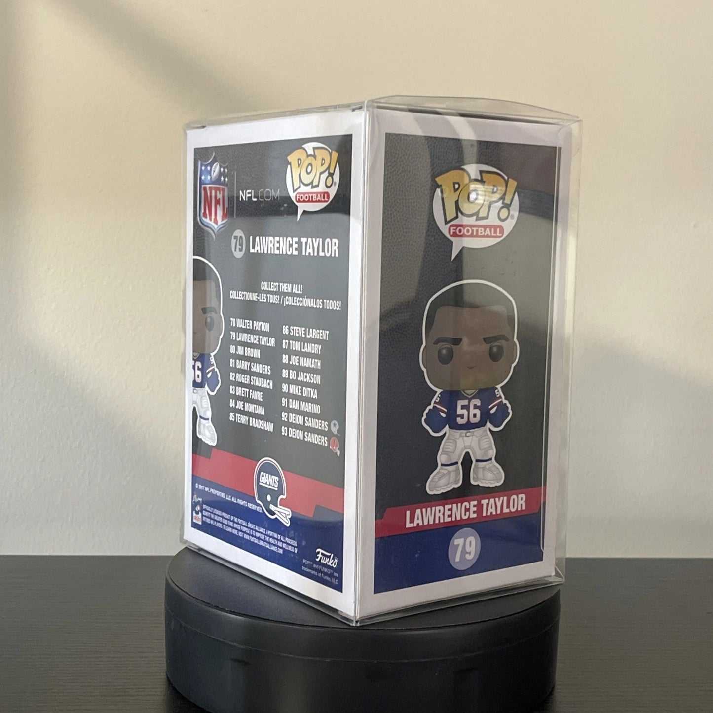 Funko Pop! NFL – Lawrence Taylor #79 – New York Giants | Signed | Authenticated