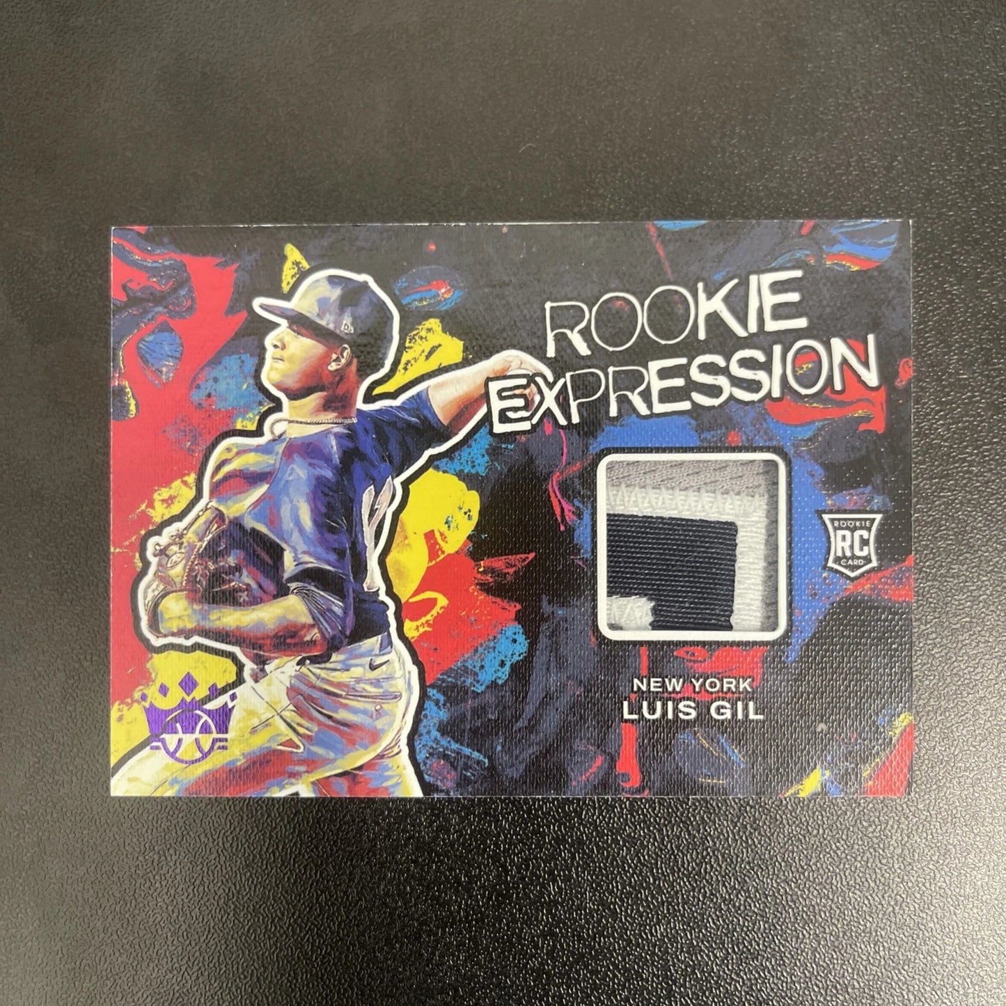 2022 Panini Diamond Kings – Rookie Expression Patch FOTL Purple Luis Gil RC – 20/20