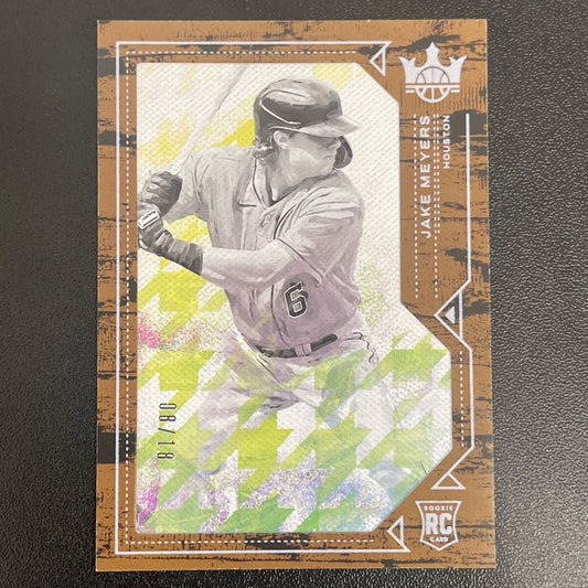 2022 Panini Diamond Kings – Jake Meyers Rookies III Brown Frame #173 – /18 (RC)