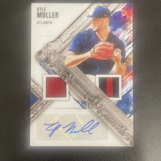 2022 Panini Diamond Kings – Kyle Muller Signature DMS-KM – 12/15