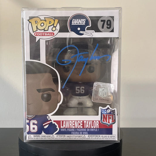 Funko Pop! — NFL: Lawrence Taylor (New York Giants, #79, Signed JSA COA)