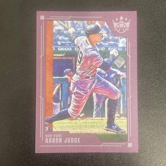 2022 Panini Diamond Kings – Aaron Judge Plum Frame SP #115